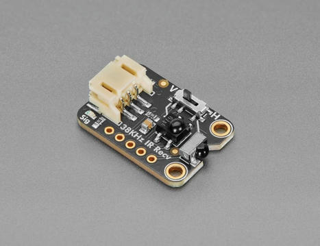 NEW PRODUCT – Adafruit Infrared IR Remote Receiver – STEMMA JST PH 2mm « Adafruit Industries – Makers, hackers, artists, designers and engineers! | Raspberry Pi | Scoop.it