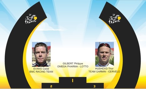 Podium étape 1 Le Tour 2011 | Le Tour | Scoop.it