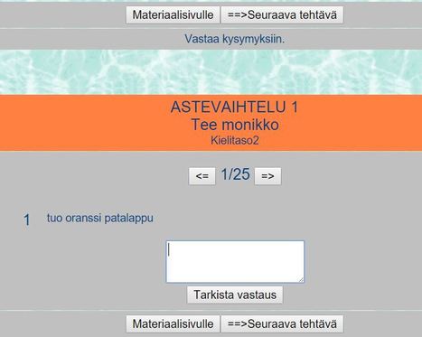 ASTEVAIHTELU 1 (Kielitaso 2) | 1Uutiset - Lukemisen tähden | Scoop.it
