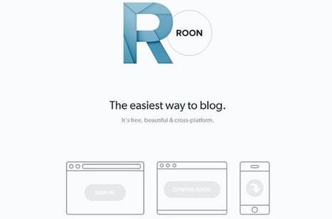 Roon, una alternativa simple para crear un blog gratis | Las TIC y la Educación | Scoop.it