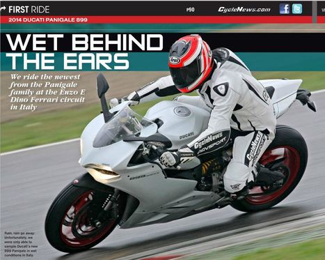 Wet Behind The Ears - 2014 Ducati Panigale 899 First Ride | Ductalk: What's Up In The World Of Ducati | Scoop.it
