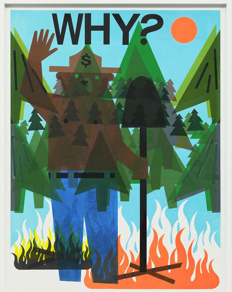 L'artiste peintre Nina Chanel Abney, exposée à la galerie Perrotin | Collage, papier | Scoop.it