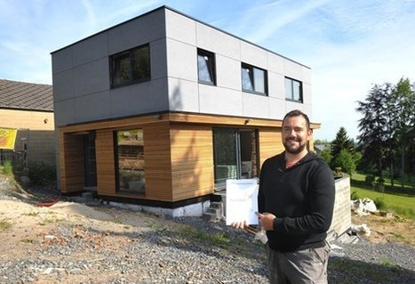 David a bâti sa maison bois en kit (Belgique) | Build Green, pour un habitat écologique | Scoop.it