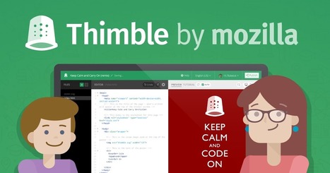 Thimble par Mozilla — Un éditeur de code en ligne pour apprendre et enseigner | Mes ressources personnelles | Scoop.it