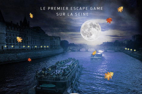 Halloween 2019 : Un Escape Game sur la Seine pour les enfants - Sortiraparis.com | Parcs indoor | Scoop.it