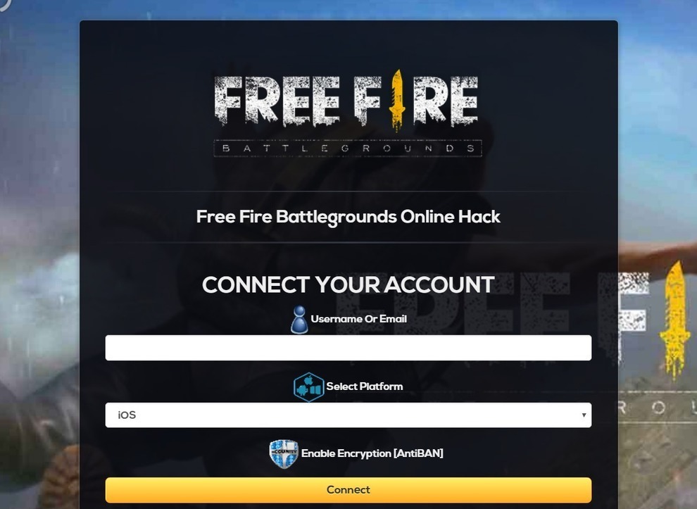 Free Fire Battleground Hack Online Generator Amazing