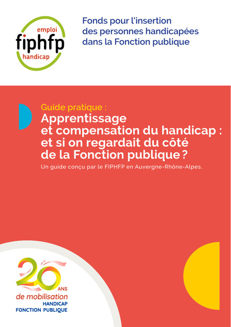 Handicap - Une nouvelle &eacute;dition 2026 du guide pratique sur l&rsquo;apprentissage dans la Fonction publique ! | Veille juridique du CDG13 | Scoop.it