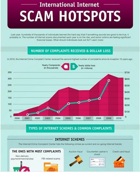 How to Avoid 17 Internet Scams [INFOGRAPHIC] | Aprendiendo a Distancia | Scoop.it