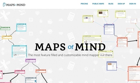 Maps of Mind. Un nouvel outil pour créer facilement des MindMaps | TICE et langues | Scoop.it