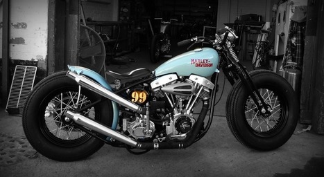 HARLEY DAVIDSON - DOUBLET THE 99th BOBBER | Vintage Motorbikes | Scoop.it