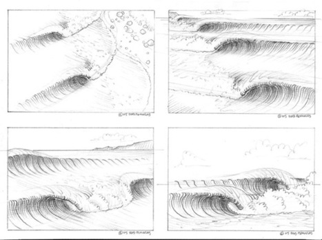 How To Draw A Wave | Club Of The Waves | Drawing References and Resources | Scoop.it
