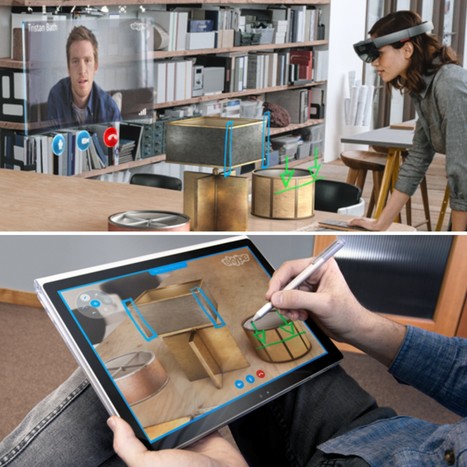 ZD.Net : "HoloLens, vous n'utiliserez plus jamais Skype de la même manière | Ce monde à inventer ! | Scoop.it