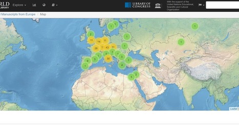 Discover Primary Sources by Browsing the World Digital Library Maps via @rmbyrne | ED 262 Research, Reference & Resource Skills | Scoop.it