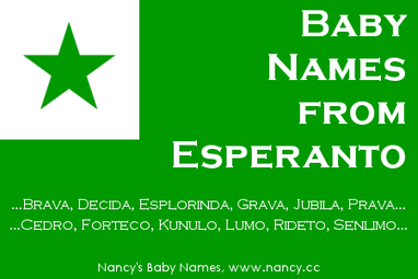 Baby Names from Esperanto - Ambicio, Fascina, Jubila | Name News | Scoop.it