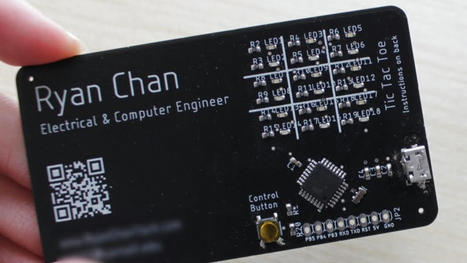 Minimal Tic Tac Toe Business Card | Raspberry Pi | Scoop.it