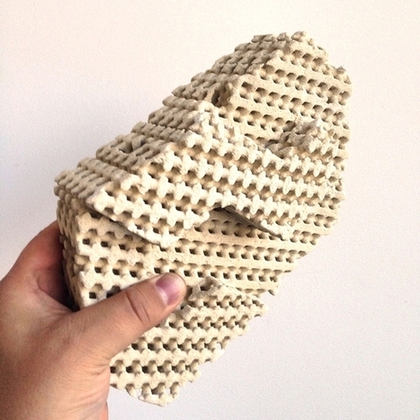 Intricate 3D printed ceramic bricks would cool homes with evaporation | Five Regions of the Future | Scoop.it