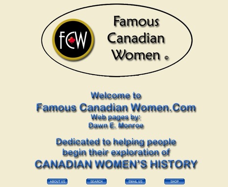 Famous Canadian Women | Strange Ontario | Scoop.it