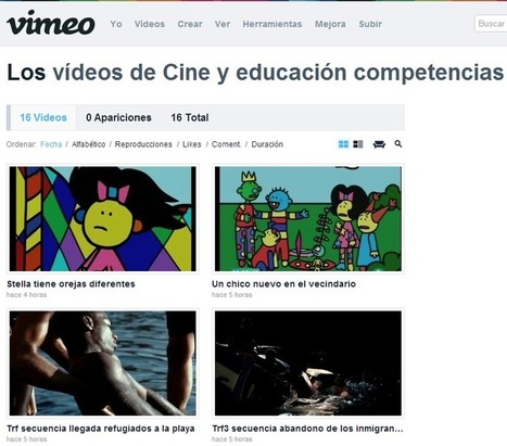 Cine y competencias. Canal de Vimeo | TIC & Educación | Scoop.it