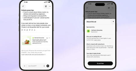 ChatGPT va afficher des publicit&eacute;s en France &agrave; partir de la fin ao&ucirc;t | L'actualit&eacute; du digital | Scoop.it