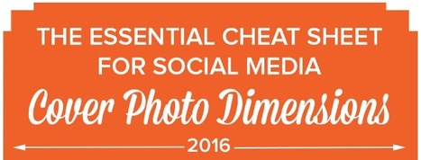 The Essential Cheat Sheet of Cover Photo Dimensions for Facebook, Twitter & More [Templates] | Public Relations & Social Marketing Insight | Scoop.it