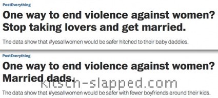 More #YesAllWomen Backlash & Myth-Information (It's Math, Really) | You Call It Obsession & Obscure; I Call It Research & Important | Scoop.it
