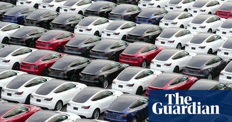 UK sales of new Tesla cars slump by more than a third amid Musk backlash | Tesla | The Guardian | IB Business Management | Scoop.it