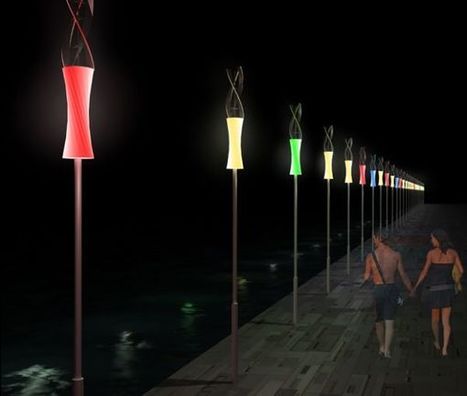 Colorful and energy saving street lighting - Twist | LIGHTING-Innovation-Design | Scoop.it