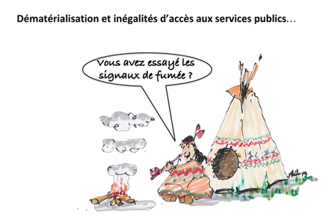 D&eacute;mat&eacute;rialisation : comment garantir l'acc&egrave;s de tous aux services publics ? | Accompagnement, Social & Sant&eacute; | Scoop.it