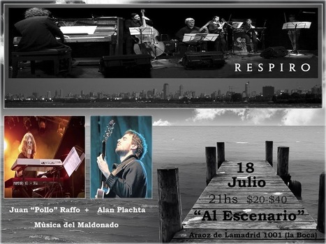 R E S P I R O + Juan "Pollo" Raffo y Alan Plachta en concierto | Mundo Tanguero | Scoop.it