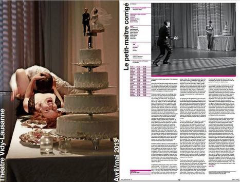 Photo couverture et page intérieure dans programme Avril/Mai 2013 du Théâtre de Vidy #théâtre #photo #art | Art and culture | Scoop.it