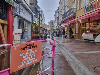&laquo; Quand on s&rsquo;unit, on peut se faire entendre &raquo; : &agrave; Trouville, des commer&ccedil;ants se battent pour vivre face aux travaux | Veille territoriale AURH | Scoop.it