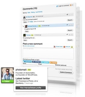IntenseDebate comments enhance and encourage conversation on your blog or website | quest inspiration | Scoop.it
