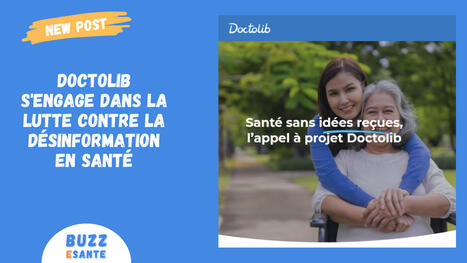 Doctolib s'engage dans la lutte contre la désinformation en santé | Buzz e-sante | Scoop.it