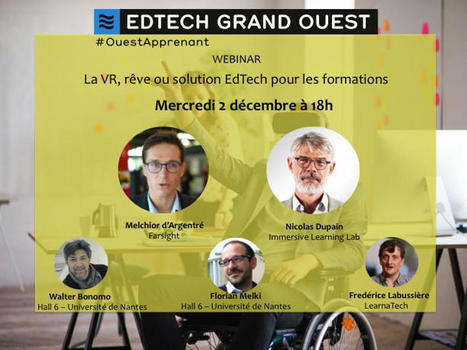 [Replay Webinaire] - La réalité virtuelle, rêve ou solution Edtech pour les formations ? | Formation : Innovations et EdTech | Scoop.it