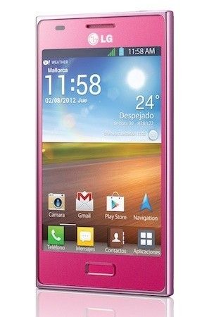LG decide por el rosa con su Optimus L5 | Mobile Technology | Scoop.it