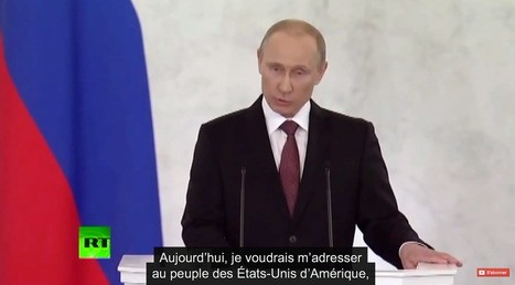 Vidéo - Vladimir Poutine aux peuples d'Occident… | Koter Info - La Gazette de LLN-WSL-UCL | Scoop.it