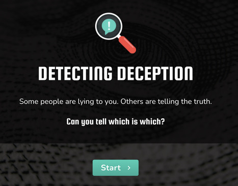 Detecting Deception | Digital Delights for Learners | Scoop.it
