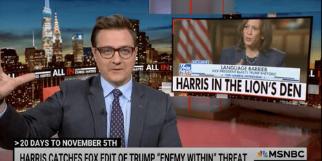 'See what they did?!' MSNBC host stunned as Fox News plays 'selectively edited' Trump clip - Raw Story | Backstabber Watch | Scoop.it