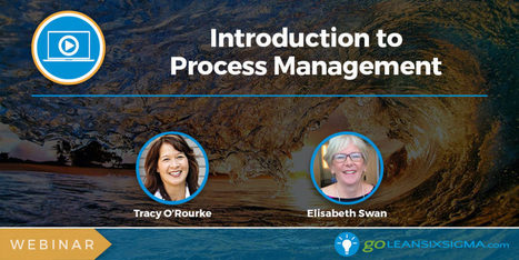 Webinar: Introduction to Process Management | Lean Six Sigma Black Belt | Scoop.it