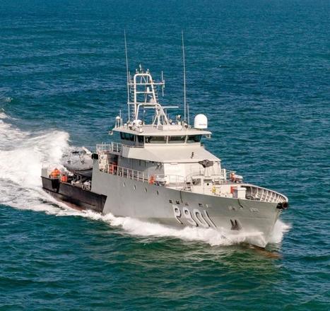 Socarenam met à flot le patrouilleur belge Pollux | Newsletter navale | Scoop.it