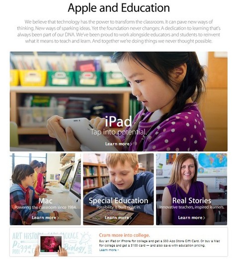 Apple and Education | Strictly pedagogical | Scoop.it