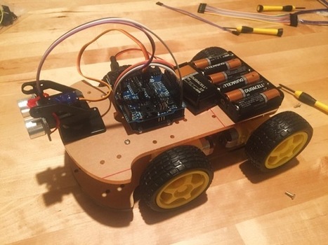 How to Build a 4WD Arduino Robot for Beginners | tecno4 | Scoop.it