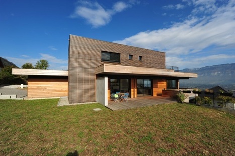 [inspiration] maison bois à Bourget le lac | Magazine Eco maison bois | Build Green, pour un habitat écologique | Scoop.it