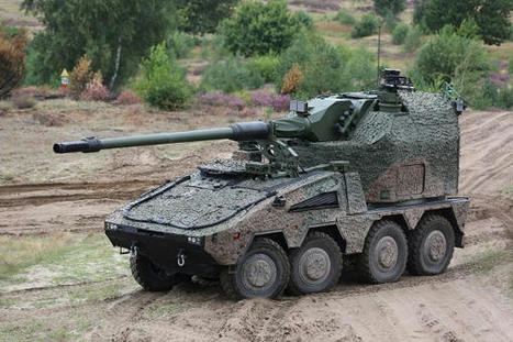 La British Army va moderniser son artillerie avec le système allemand RCH-155, monté sur un blindé Boxer | DEFENSE NEWS | Scoop.it