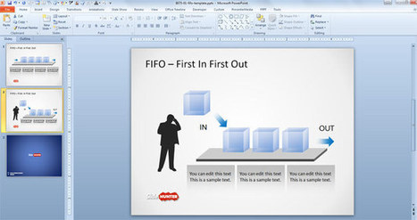 Free Free FIFO PowerPoint Template - Free PowerPoint Templates - SlideHunter.com | Free Business PowerPoint Templates | Scoop.it