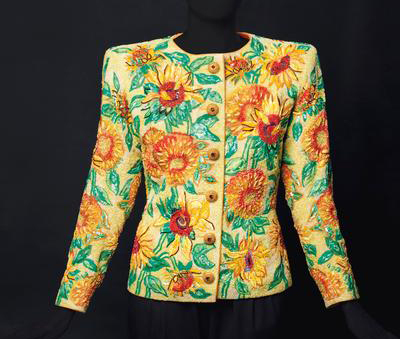 La veste Tournesols d'Yves Saint Laurent chez Christie's | Les Gentils PariZiens | style & art de vivre | Scoop.it