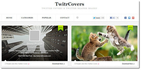 Twitrcovers, imágenes para lucir en el nuevo perfil de Twitter | Utilización de Twitter la Educación | Scoop.it