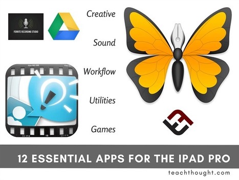 Twelve essential apps for the iPad Pro - | Creative teaching and learning | Scoop.it