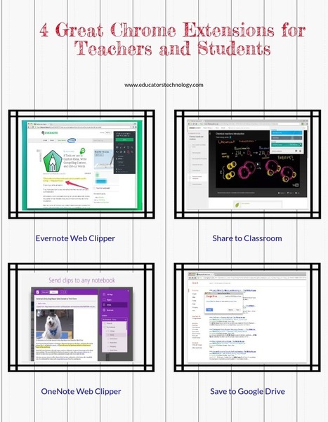 4 Great Chrome Extensions for Teachers and Students | TIC & Educación | Scoop.it