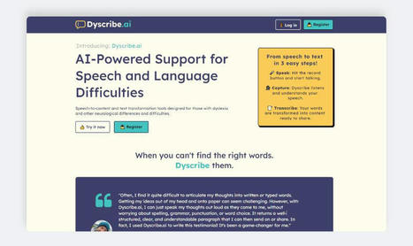 AI-Powered Speech and Language Tools | Tools for Teachers & Learners | Scoop.it